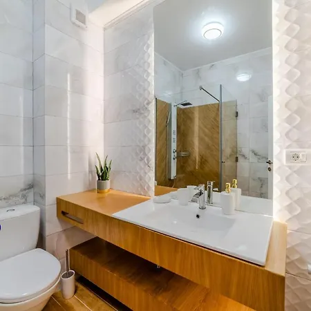 Building Stefan Promenada Pools Beach Resort Apartments Apartmán Năvodari